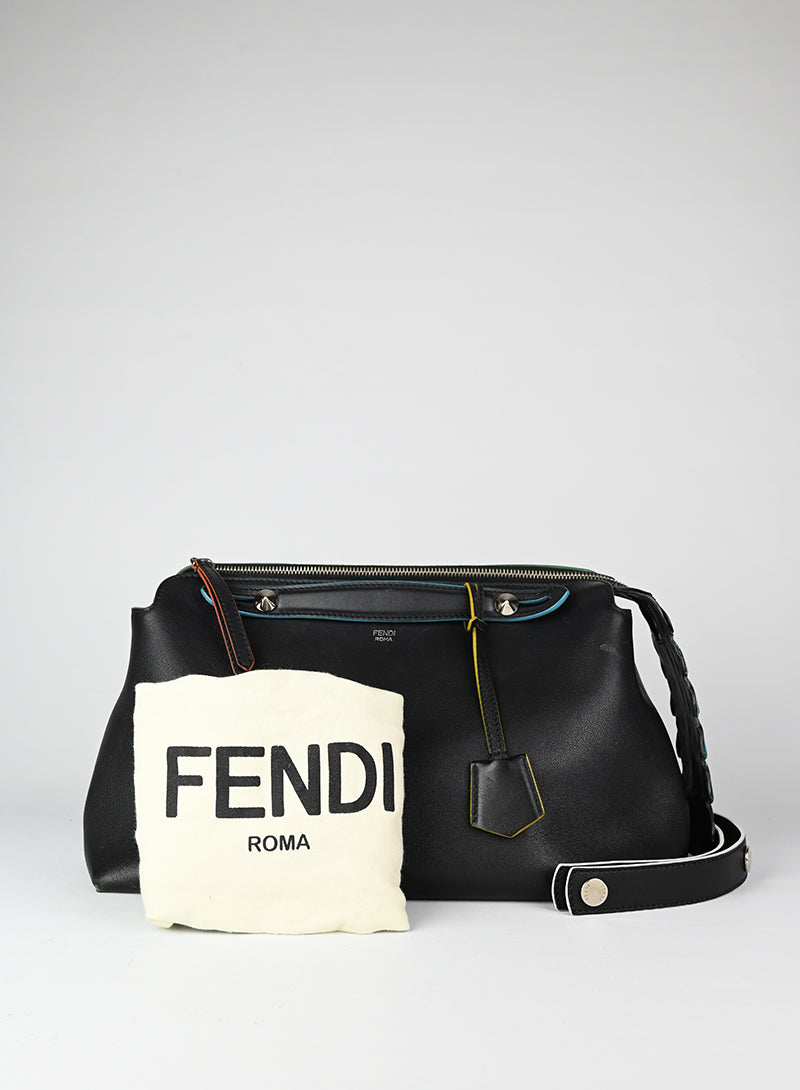 Fendi Borsa By the Way in pelle nera