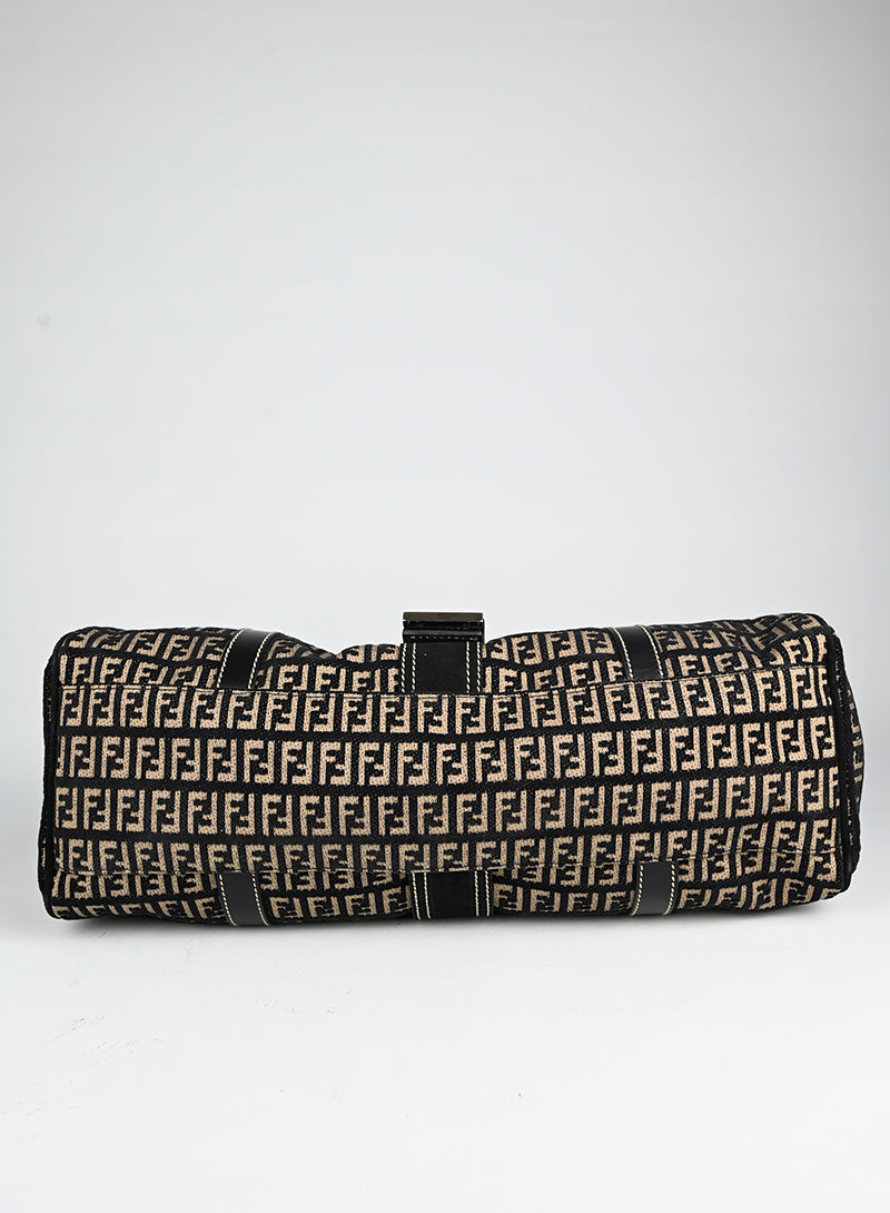 Fendi Borsa Trapeze Zucca in canvas