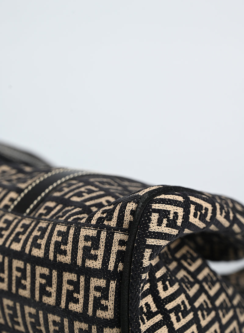 Fendi Borsa Trapeze Zucca in canvas