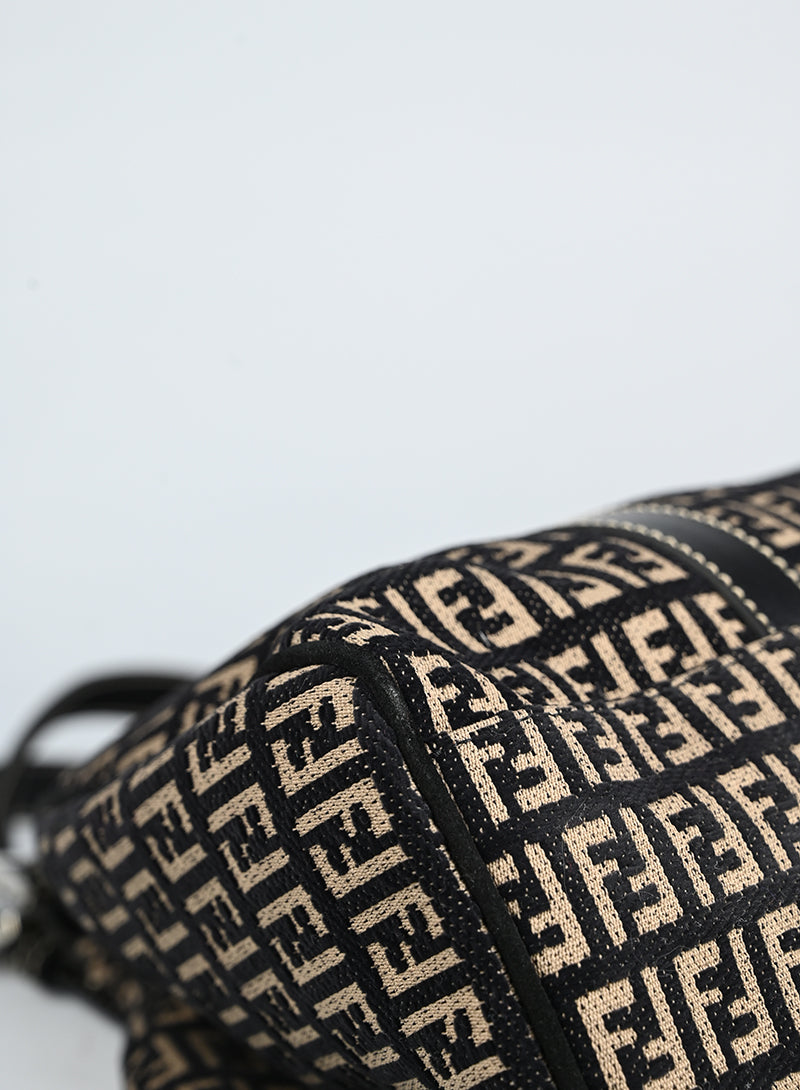 Fendi Borsa Trapeze Zucca in canvas