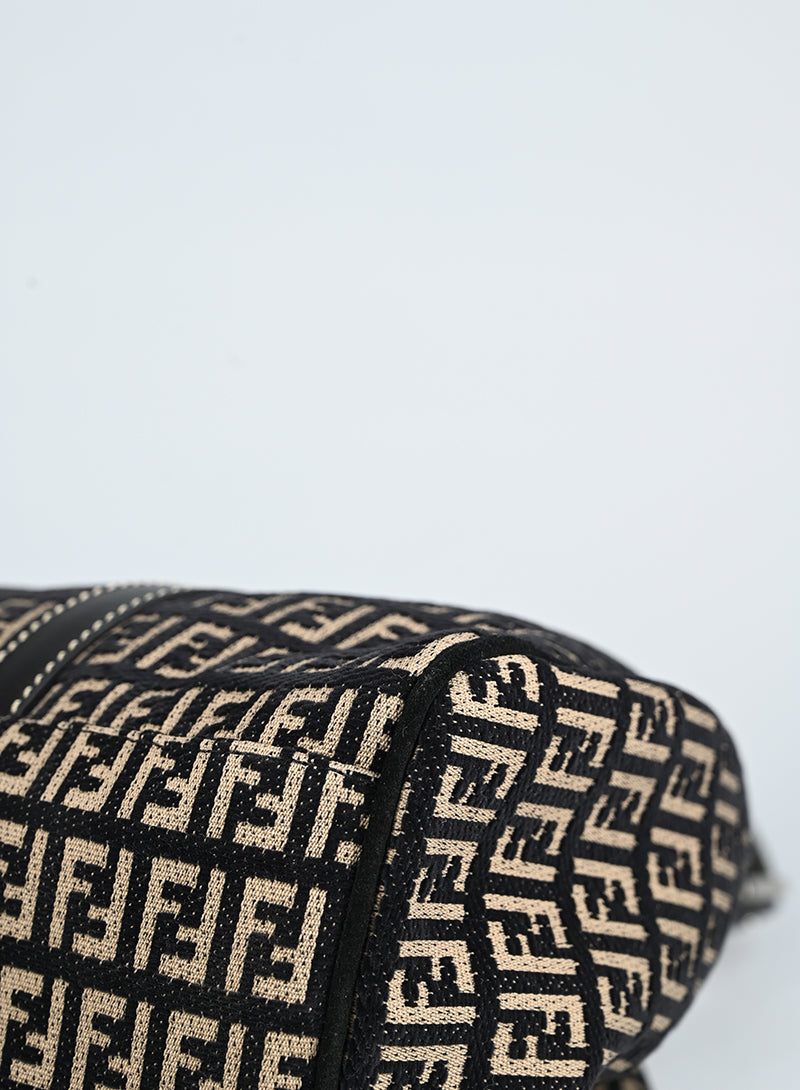 Fendi Borsa Trapeze Zucca in canvas