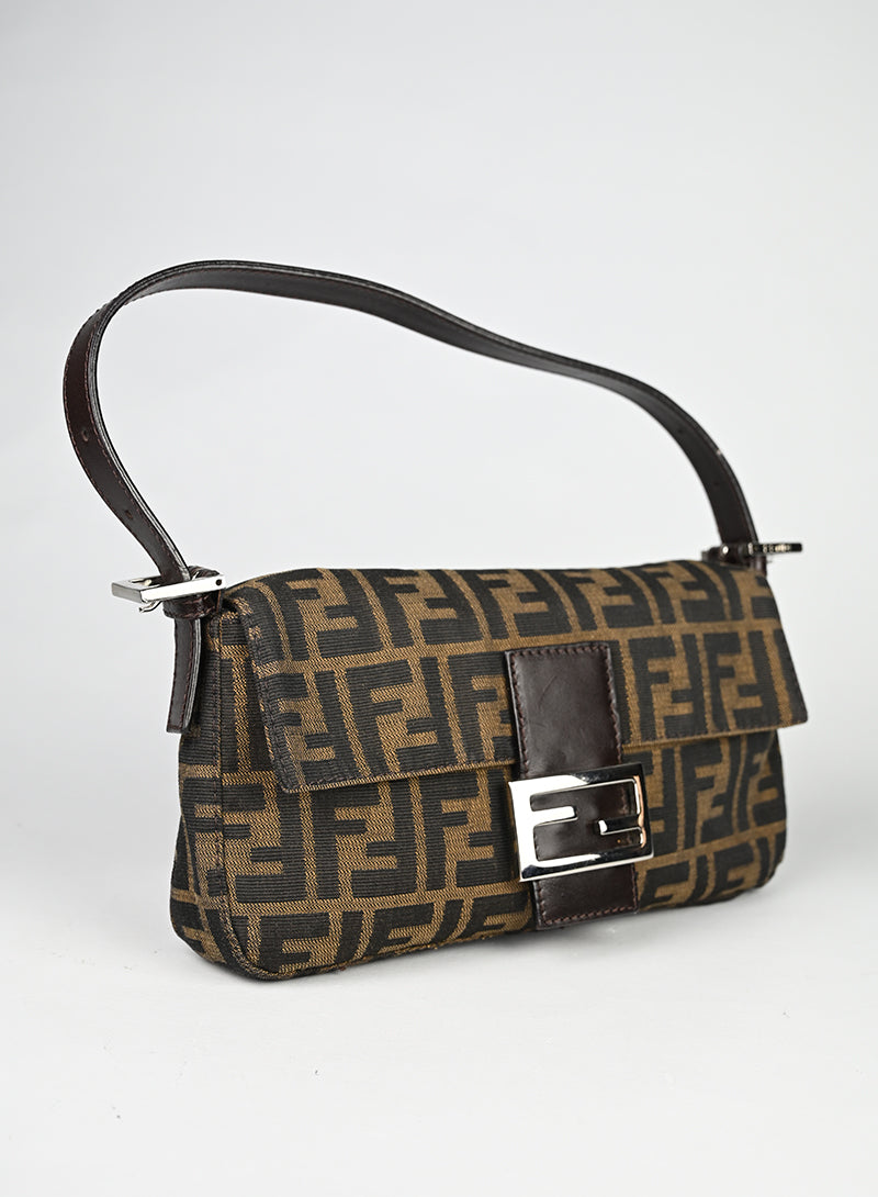 Fendi Baguette Zucca Marrone