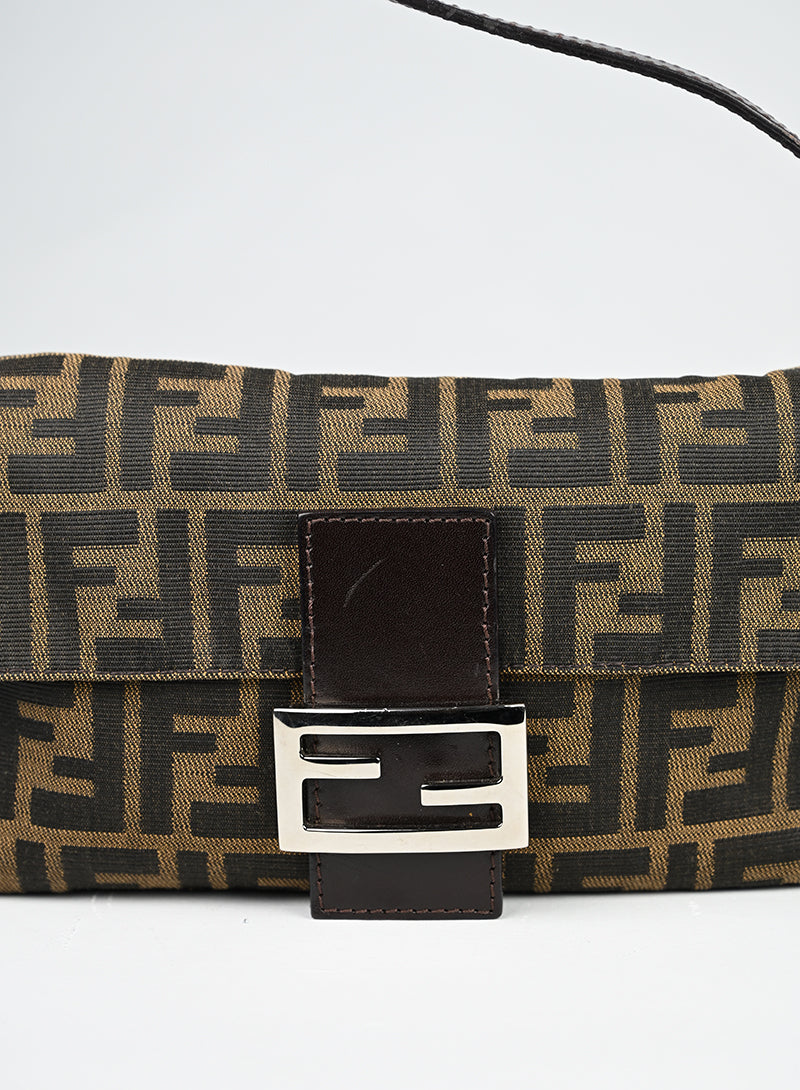 Fendi Baguette Zucca Marrone