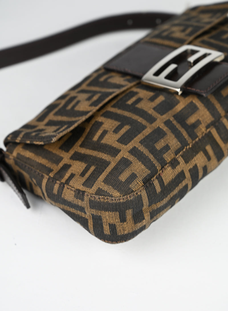 Fendi Baguette Zucca Marrone