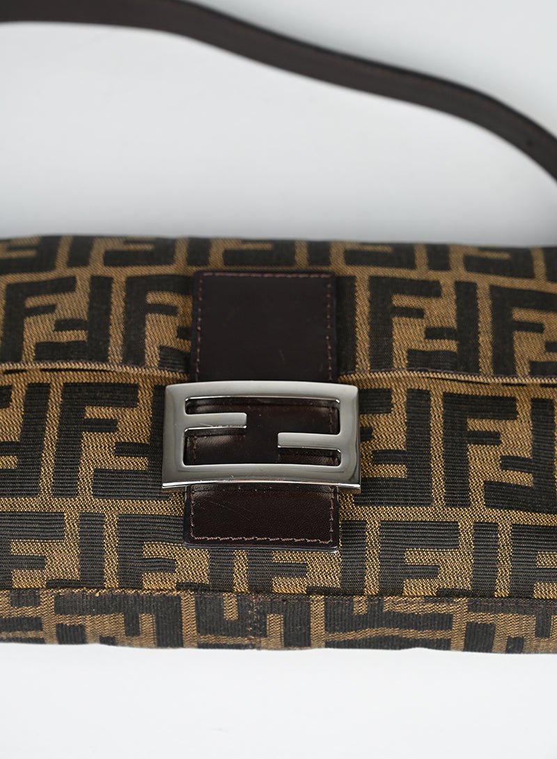 Fendi Baguette Zucca Marrone