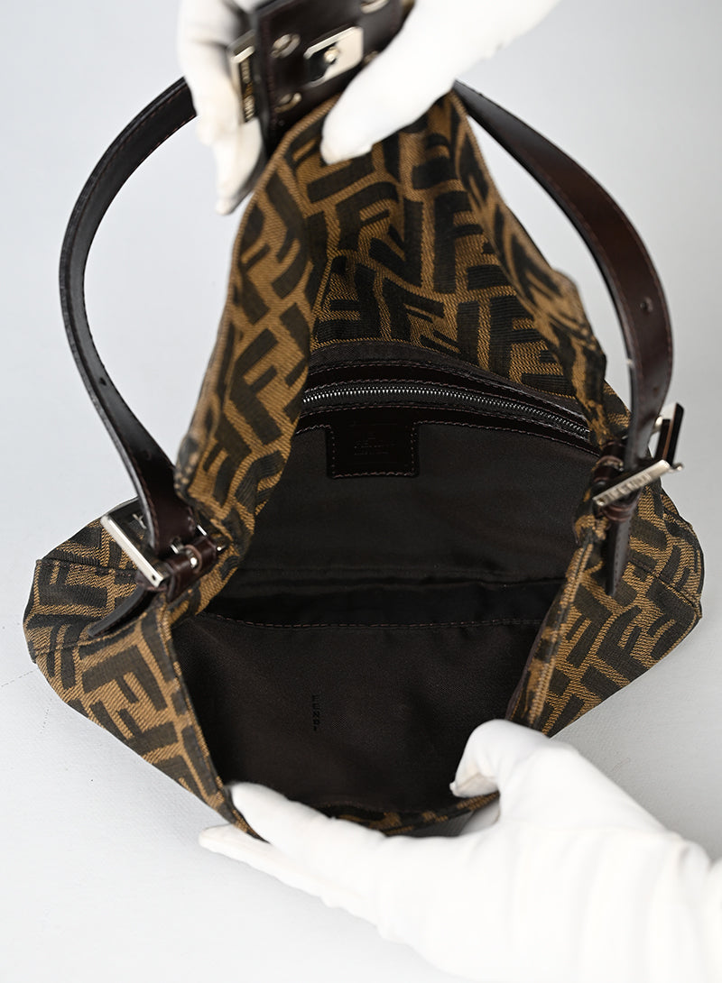 Fendi Baguette Zucca Marrone