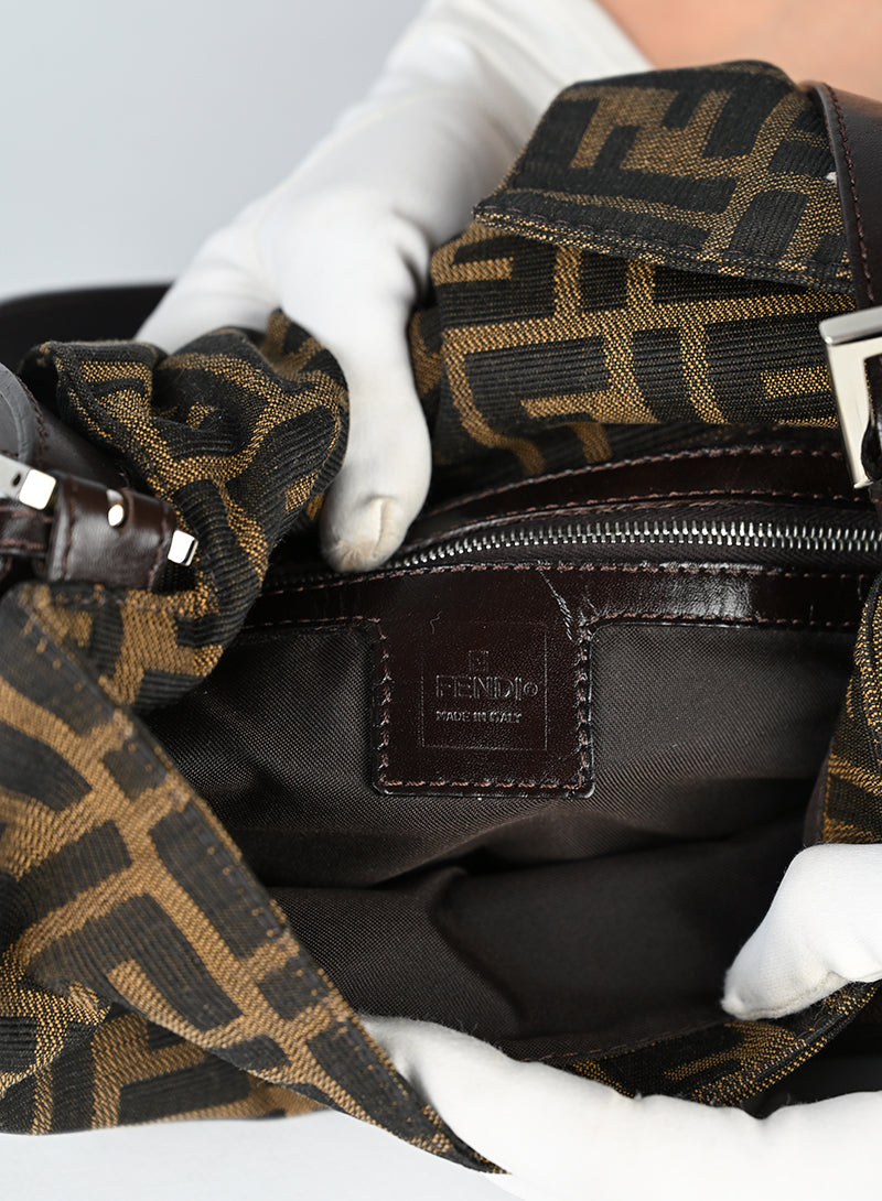 Fendi Baguette Zucca Marrone