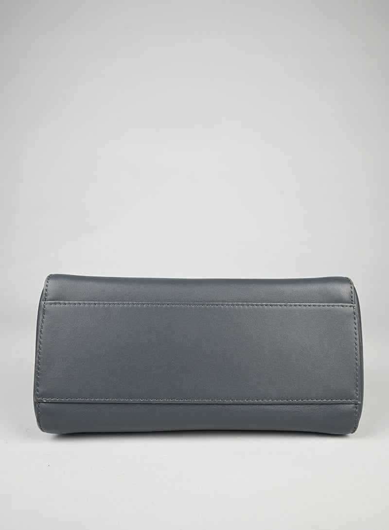 Fendi Peekaboo Mini in Pelle Avio