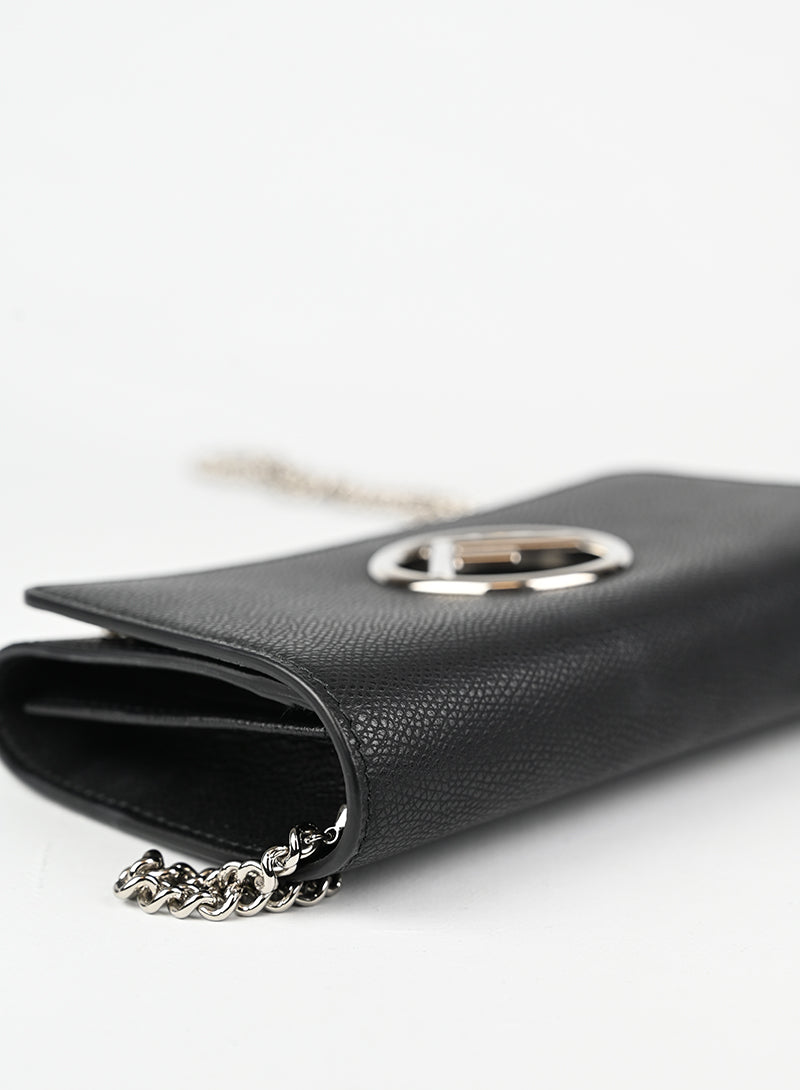 Fendi Borsina Kan Woc in pelle nera -  lesleyluxuryvintage