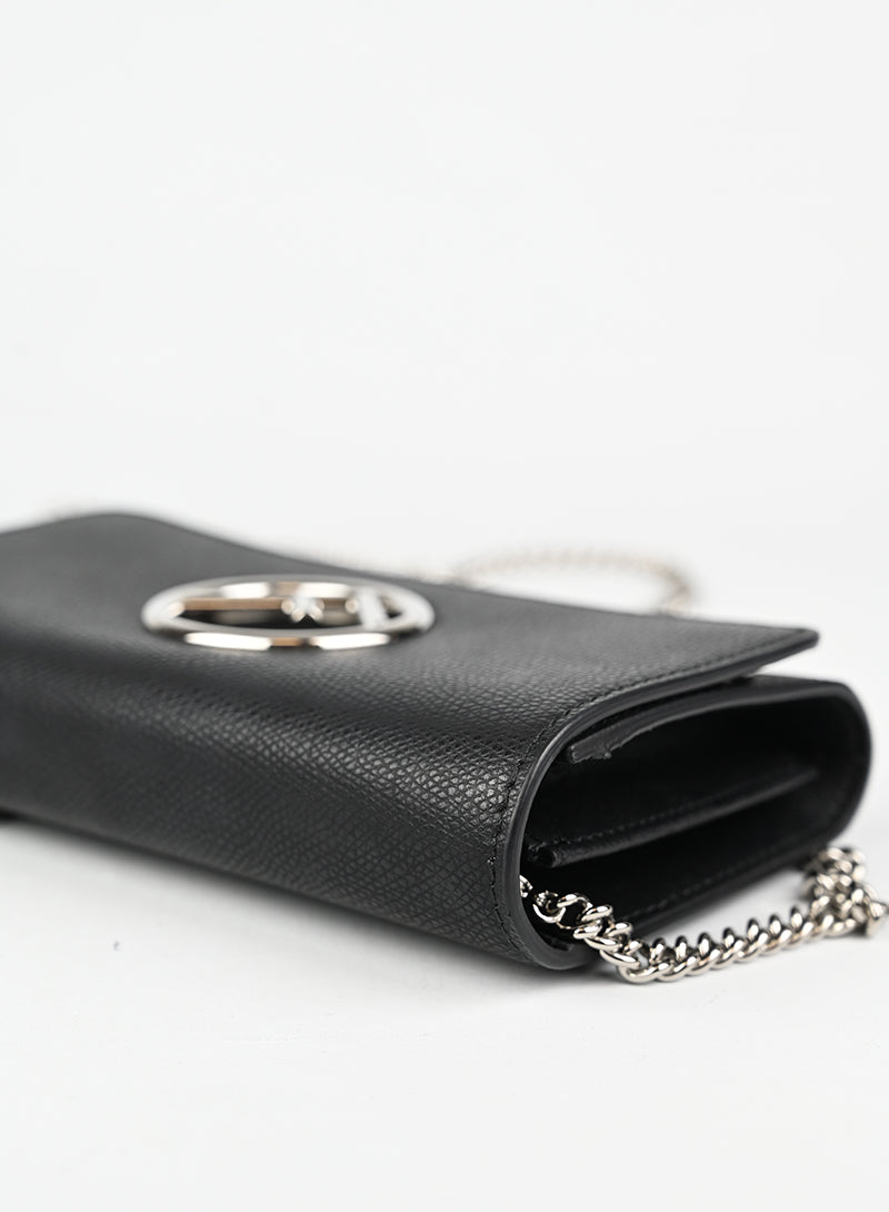 Fendi Borsina Kan Woc in pelle nera -  lesleyluxuryvintage