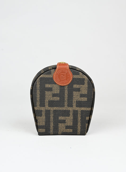 Fendi Portagioie in tessuto FF marrone -  lesleyluxuryvintage