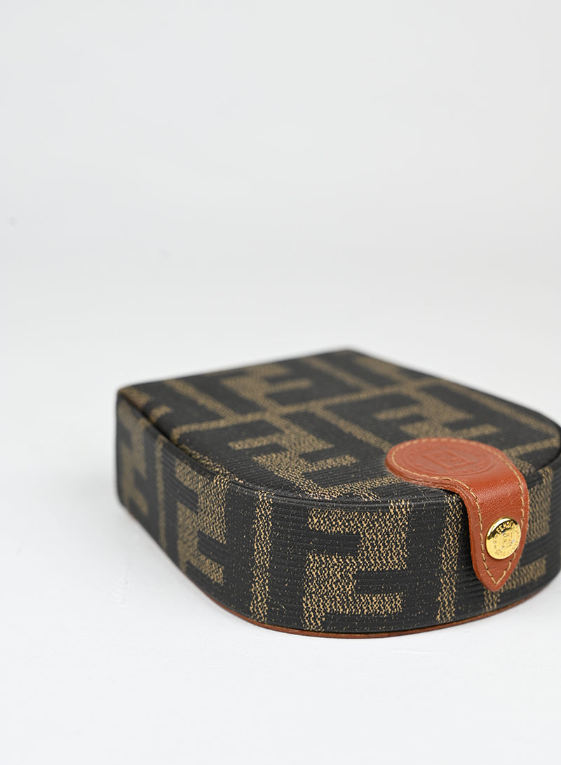 Fendi Portagioie in tessuto FF marrone -  lesleyluxuryvintage