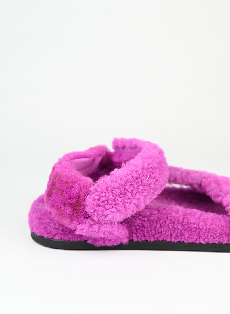 Fendi Sandali in ecofur ciclamino - N. 37 -  lesleyluxuryvintage