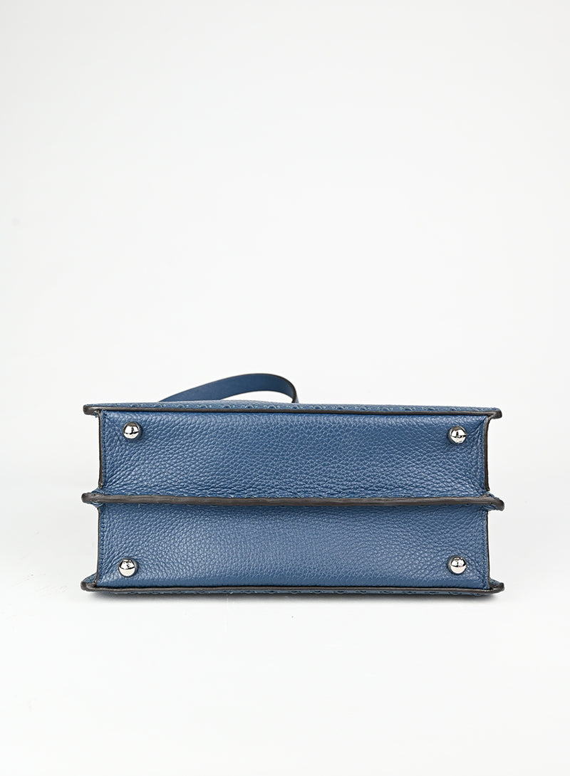 Fendi Borsa Peekaboo ISeeU petite blu