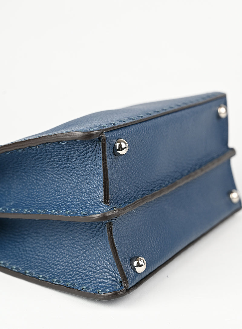 Fendi Borsa Peekaboo ISeeU petite blu