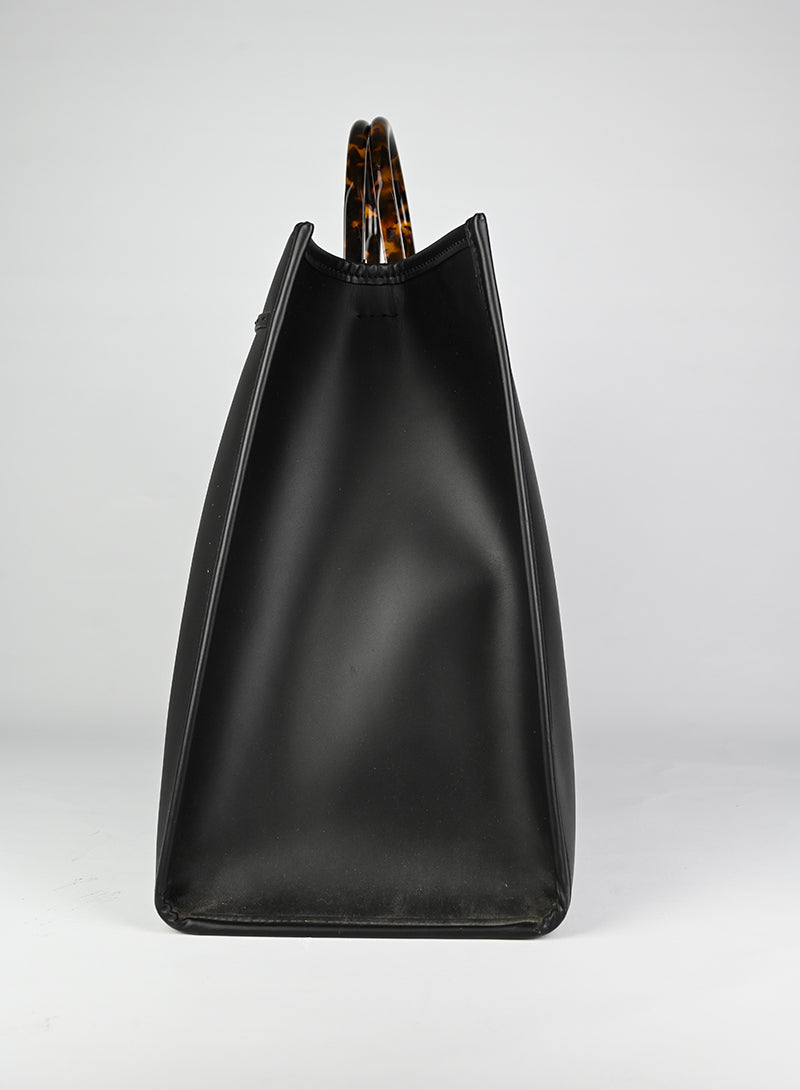 Fendi Shopper Sunshine in pelle nera