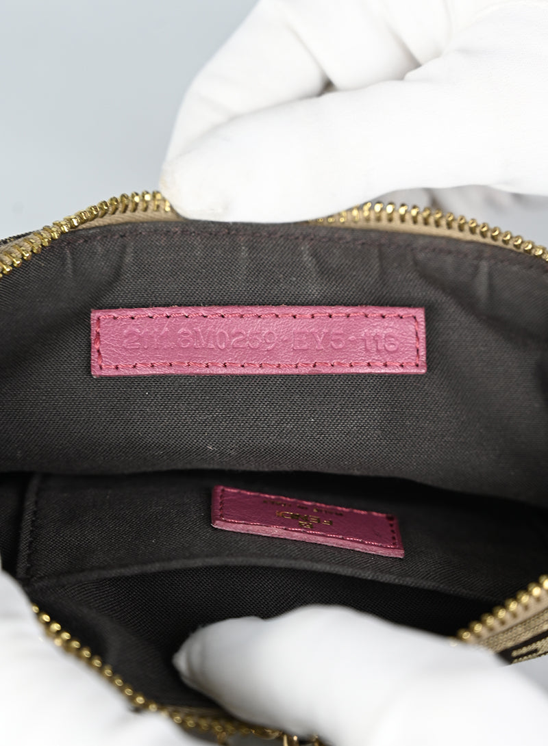 Fendi Borsa in tessuto Zucca beige