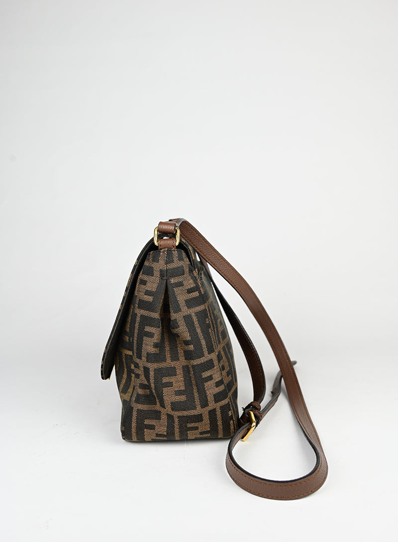 Fendi Borsa in tessuto Zucca marrone -  lesleyluxuryvintage