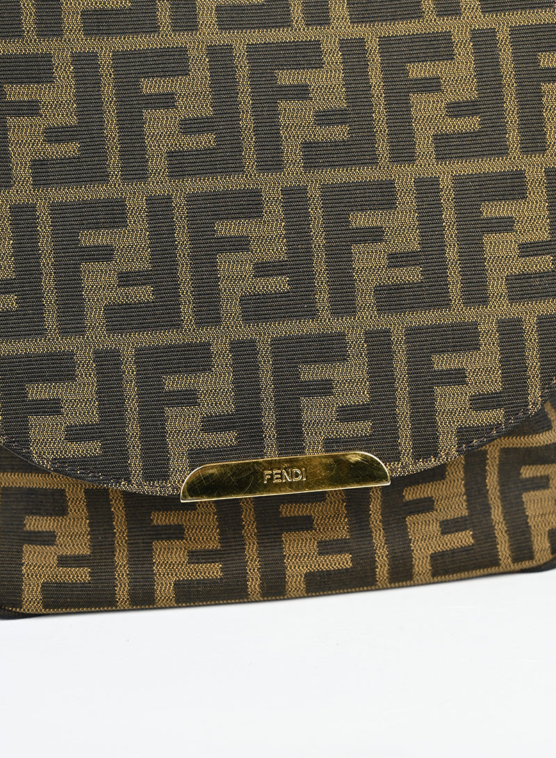 Fendi Borsa in tessuto Zucca marrone -  lesleyluxuryvintage