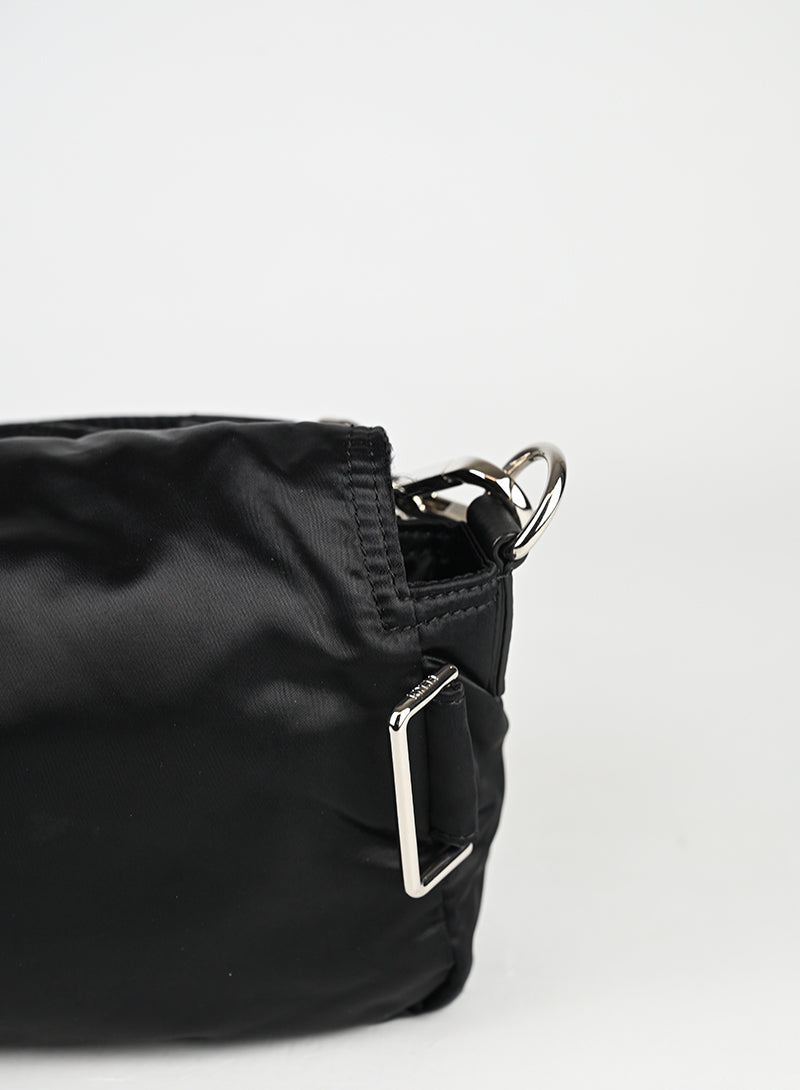 Fendi Borsa Multipocket Baguette ECONYL Nera