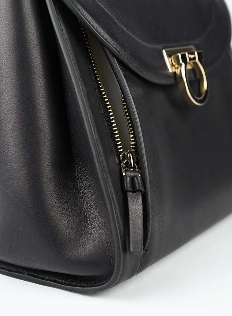 Ferragamo Borsa Sophia in pelle nerax