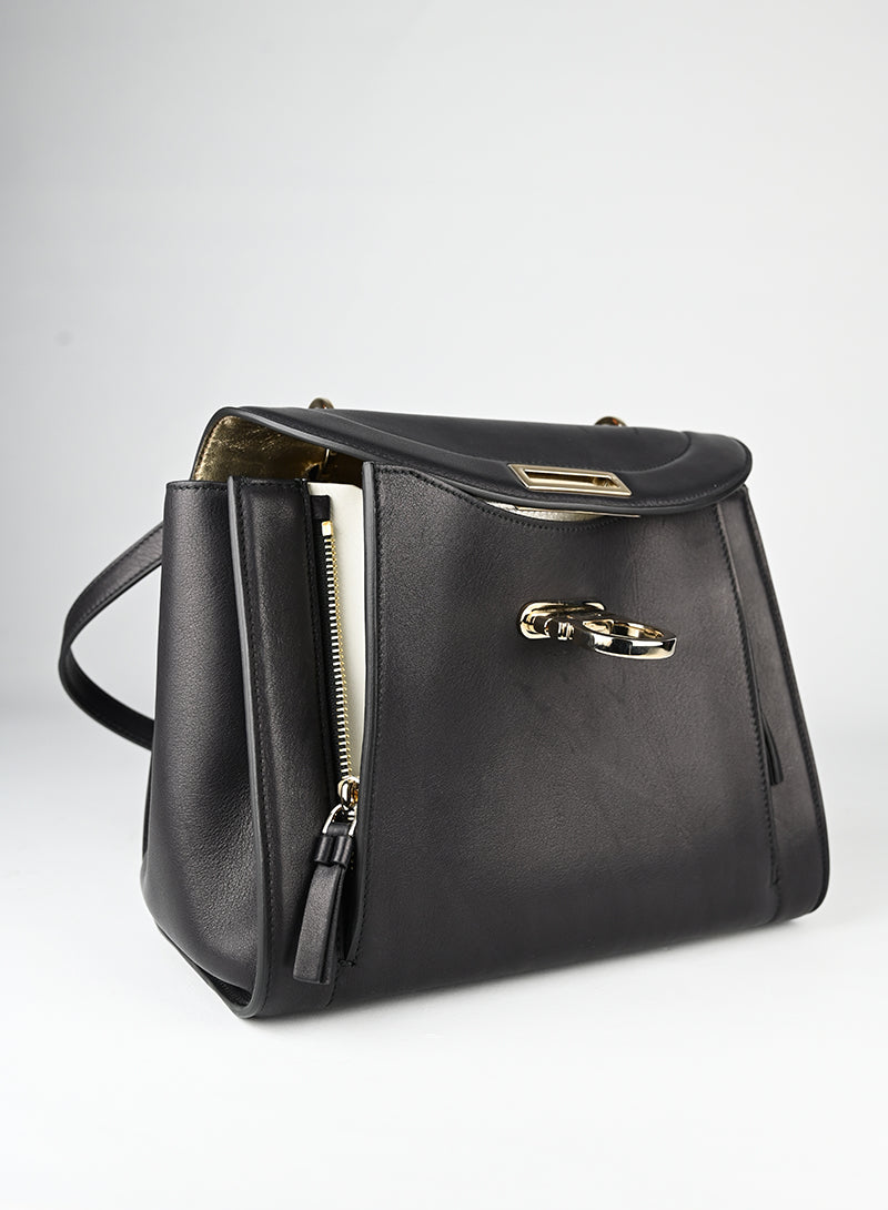 Ferragamo Borsa Sophia in pelle nerax