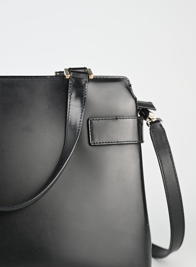 Ferragamo Borsa in pelle nera