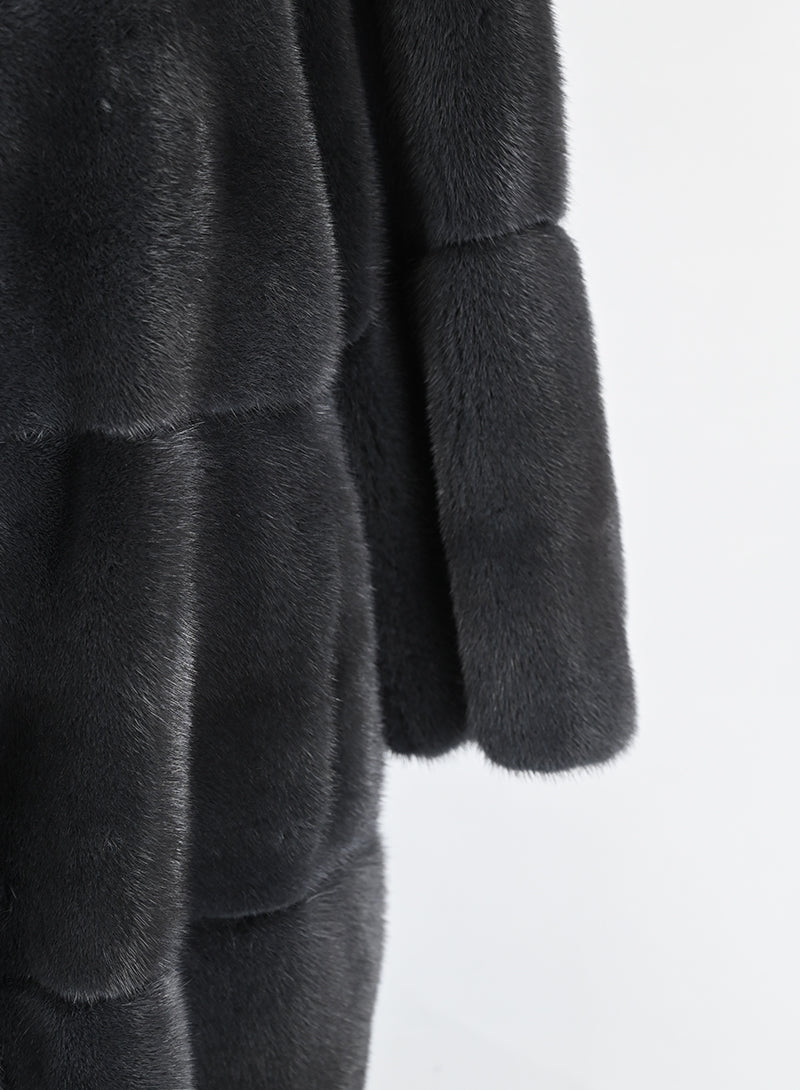 Genny Pelliccia blu scuro - Tg. 42