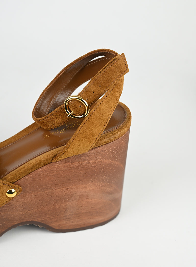 Gianvito Rossi Zeppe Cognac - N. 39 ½