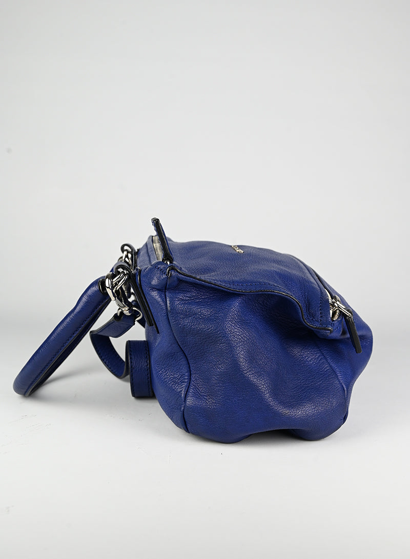 Givenchy Borsa Pandora in pelle blu