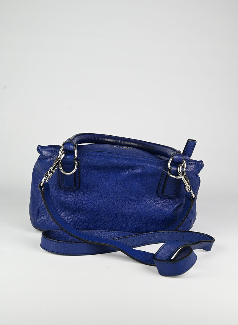 Givenchy Borsa Pandora in pelle blu