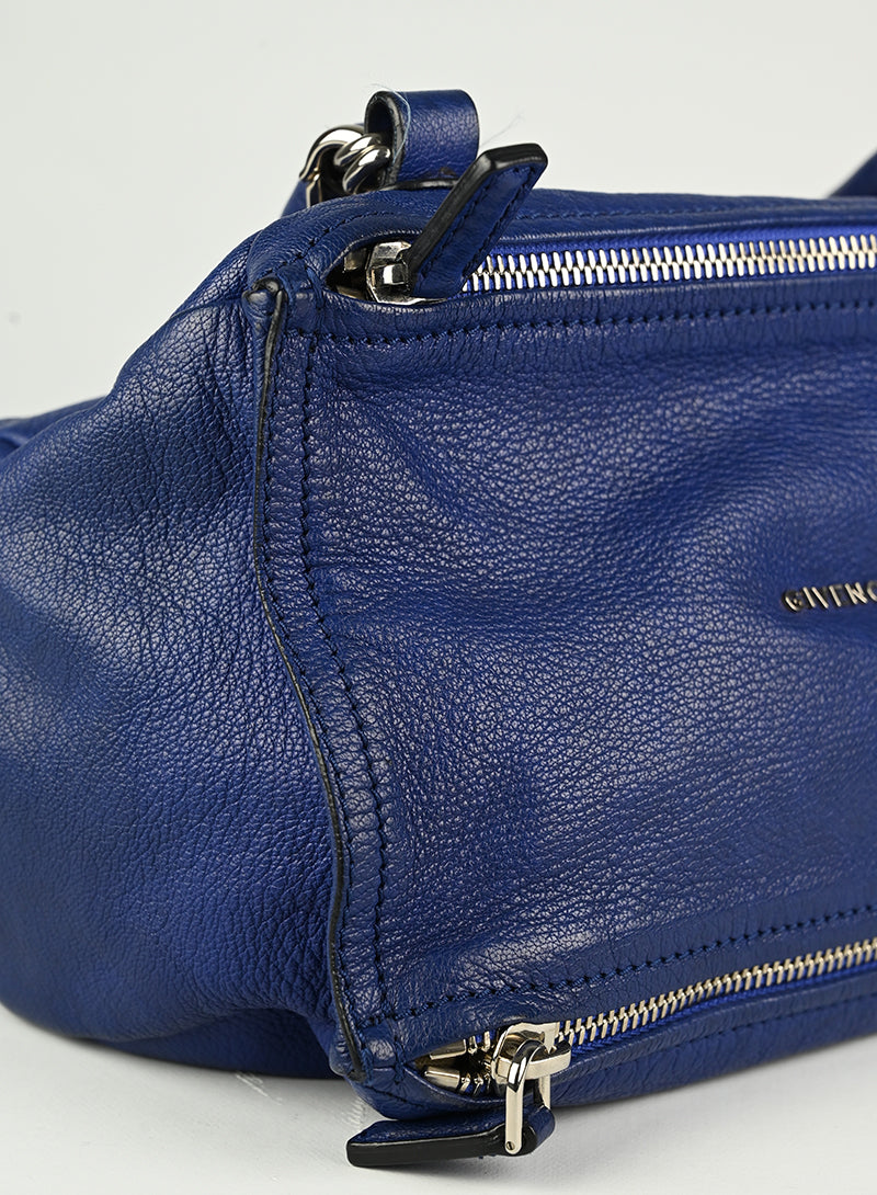 Givenchy Borsa Pandora in pelle blu