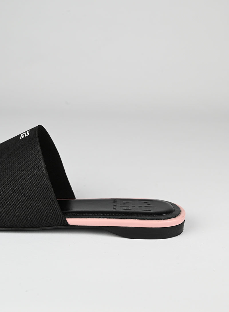 Givenchy Mules flat rosa e nere - N. 37