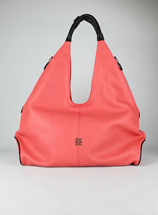 Givenchy Borsa Hobo in pelle salmone