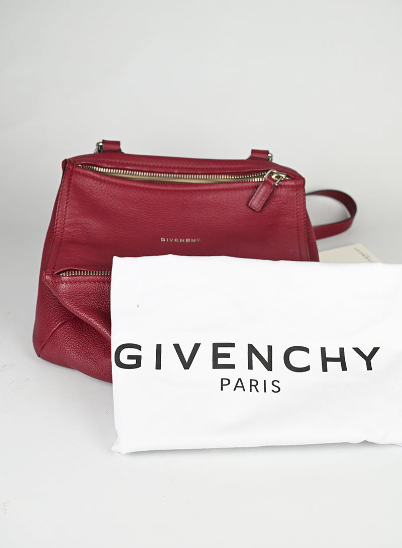 Givenchy Borsa Pandora in pelle rossa