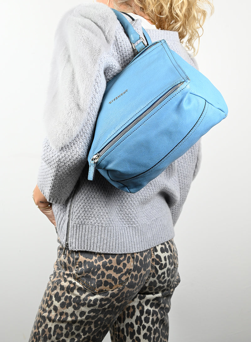 Givenchy Borsa Pandora azzurra