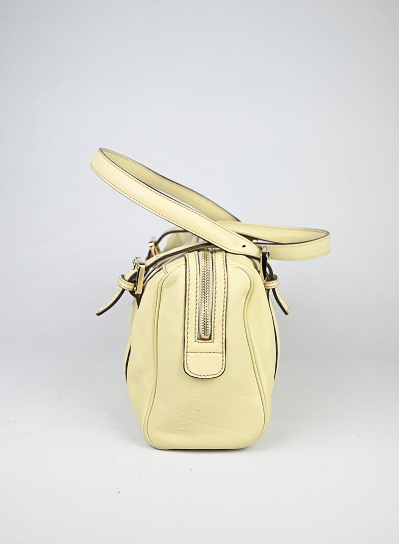 Gucci Bauletto in pelle Avorio