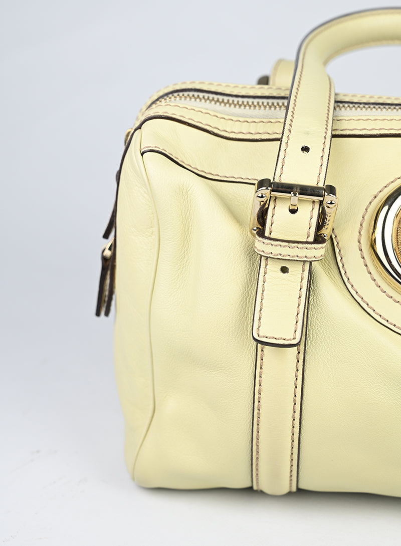 Gucci Bauletto in pelle Avorio