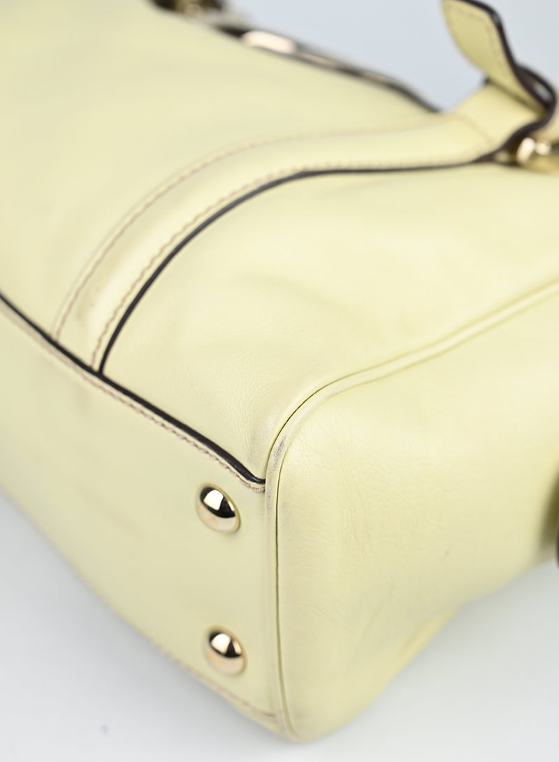 Gucci Bauletto in pelle Avorio