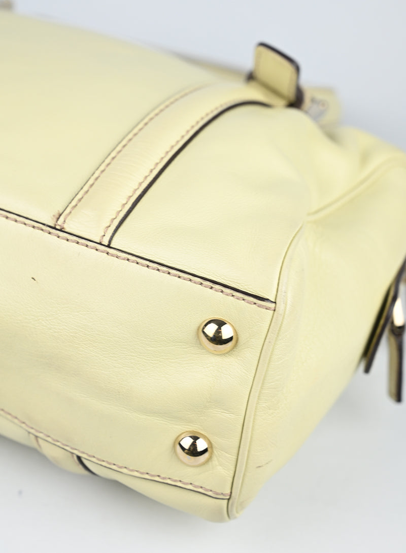 Gucci Bauletto in pelle Avorio