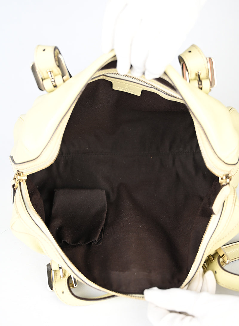 Gucci Bauletto in pelle Avorio