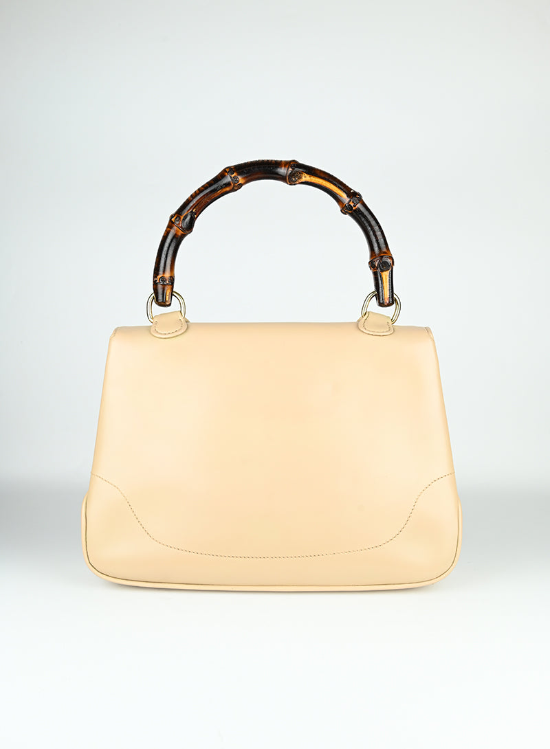 Gucci Borsa Bamboo 1974 beige