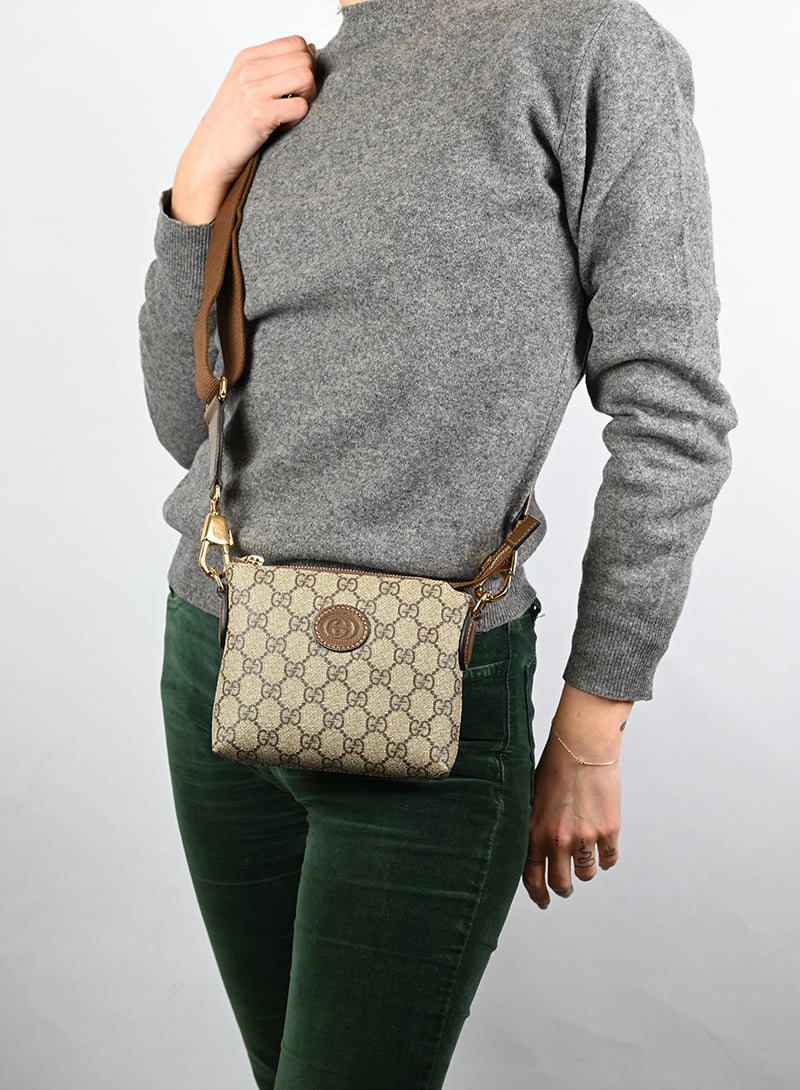 Gucci Borsa in Monogram GG beige