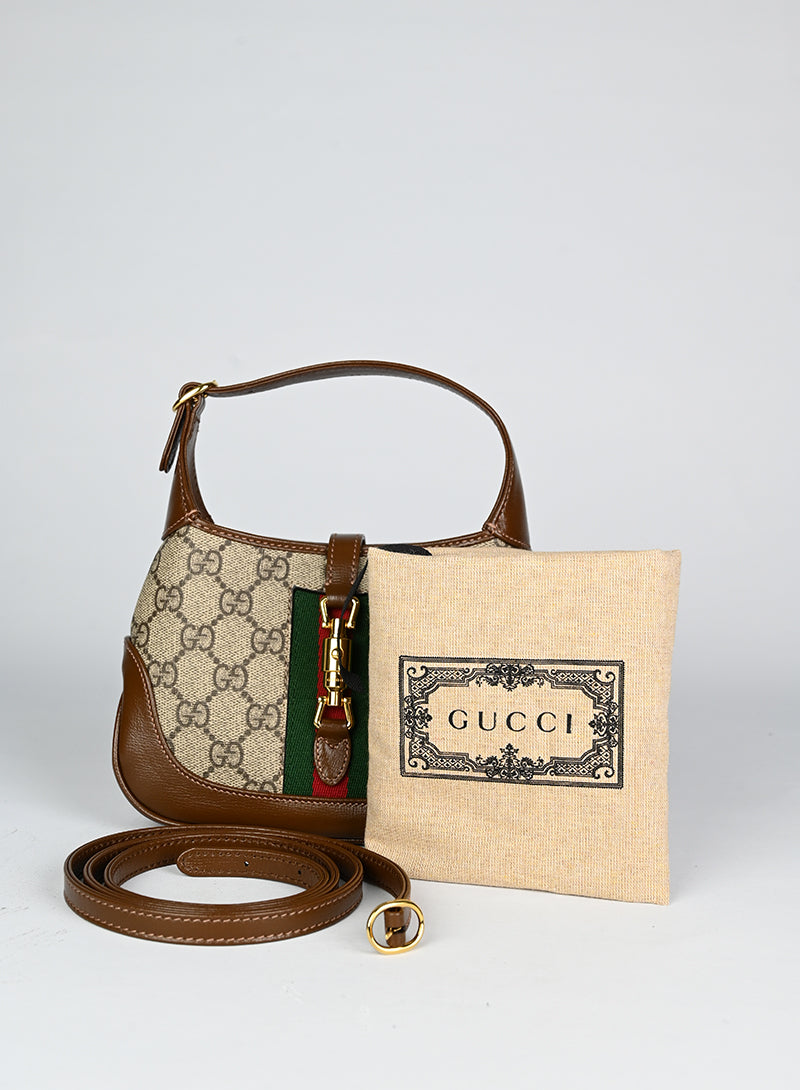 Gucci Borsa Jackie mini beige