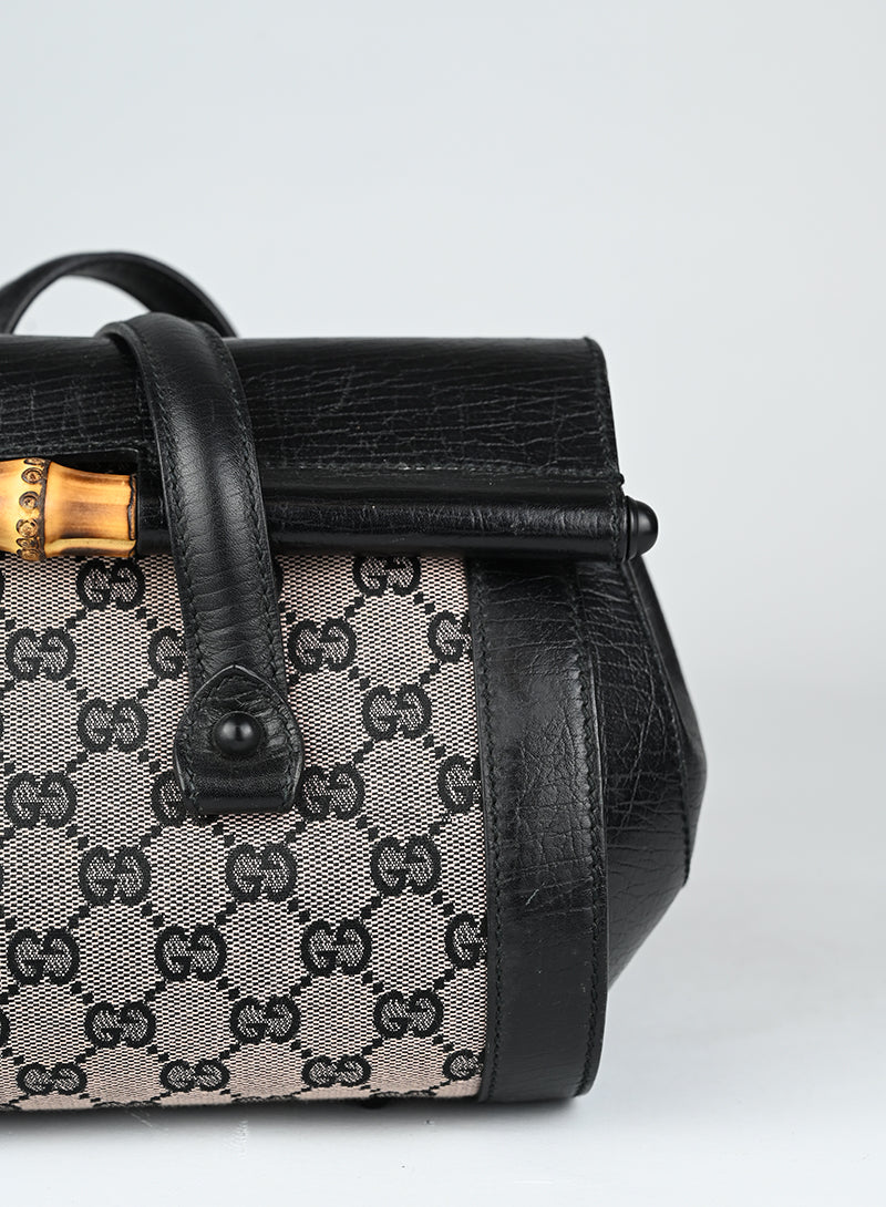 Gucci Borsa Bamboo in Monogram