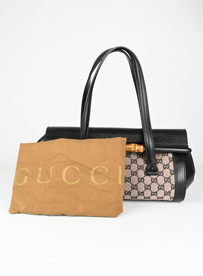 Gucci Borsa Bamboo in Monogram