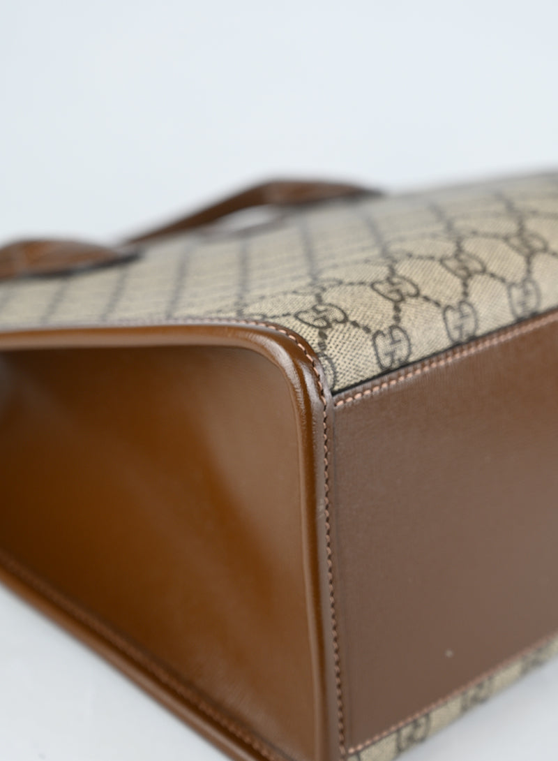 Gucci Ophidia Monogram Supreme Pelle Beige