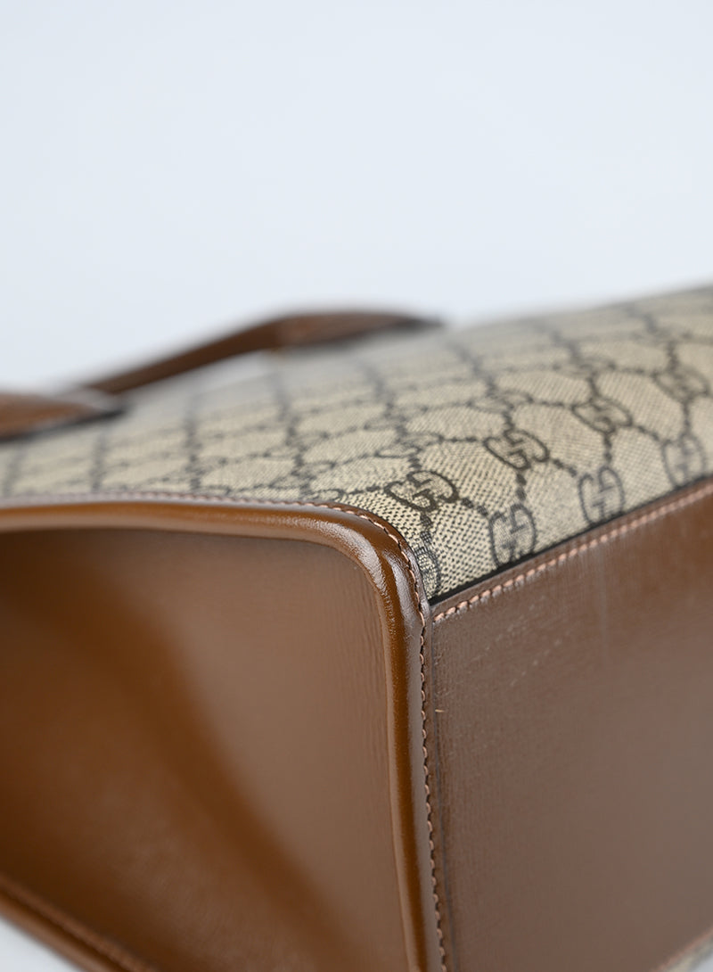 Gucci Ophidia Monogram Supreme Pelle Beige