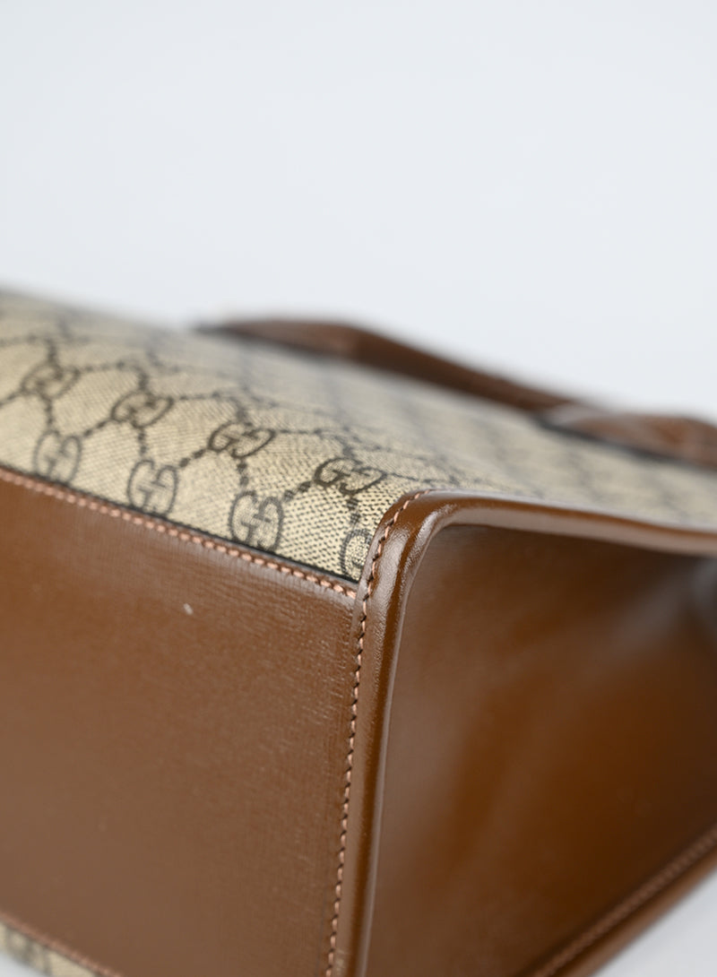 Gucci Ophidia Monogram Supreme Pelle Beige