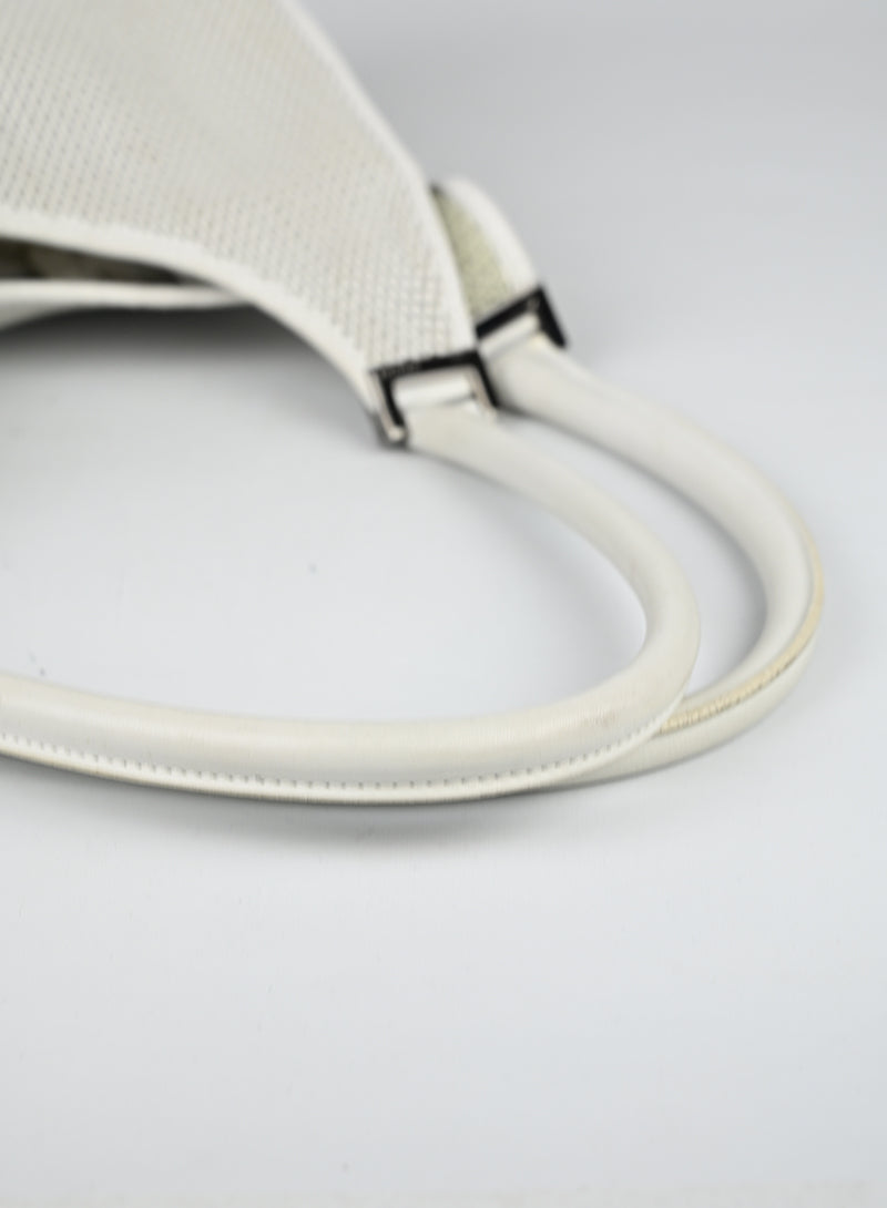 Gucci Borsa Jackie in pelle bianca